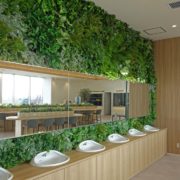 室内緑化　造花